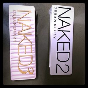 Two Urban Decay Pallets, Naked 2 and Naked 3